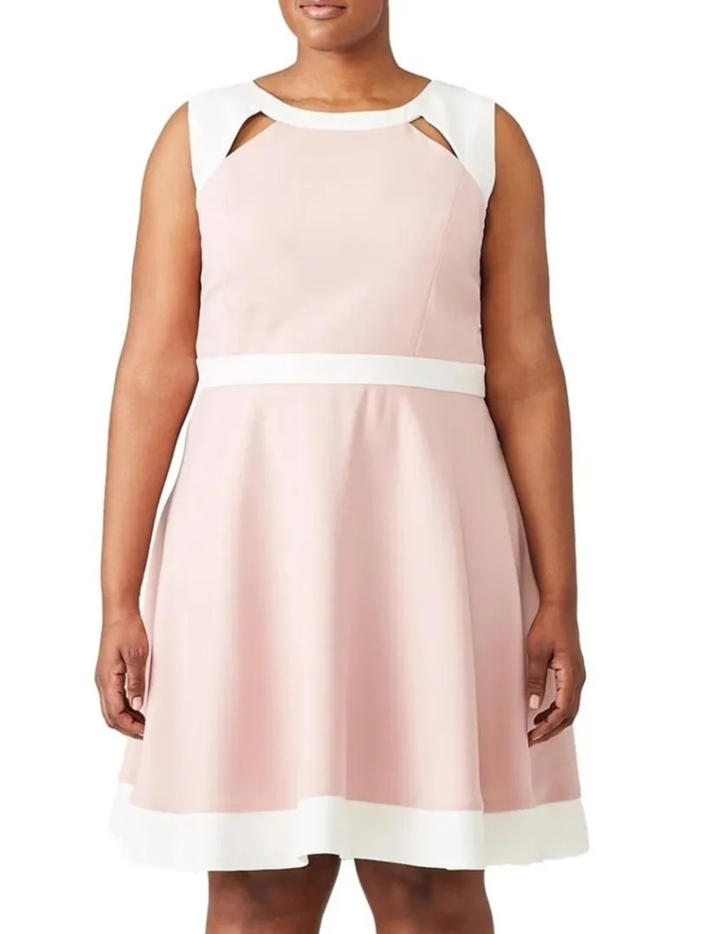 Jay Godfrey Greta Dress In Blush - Size 18W